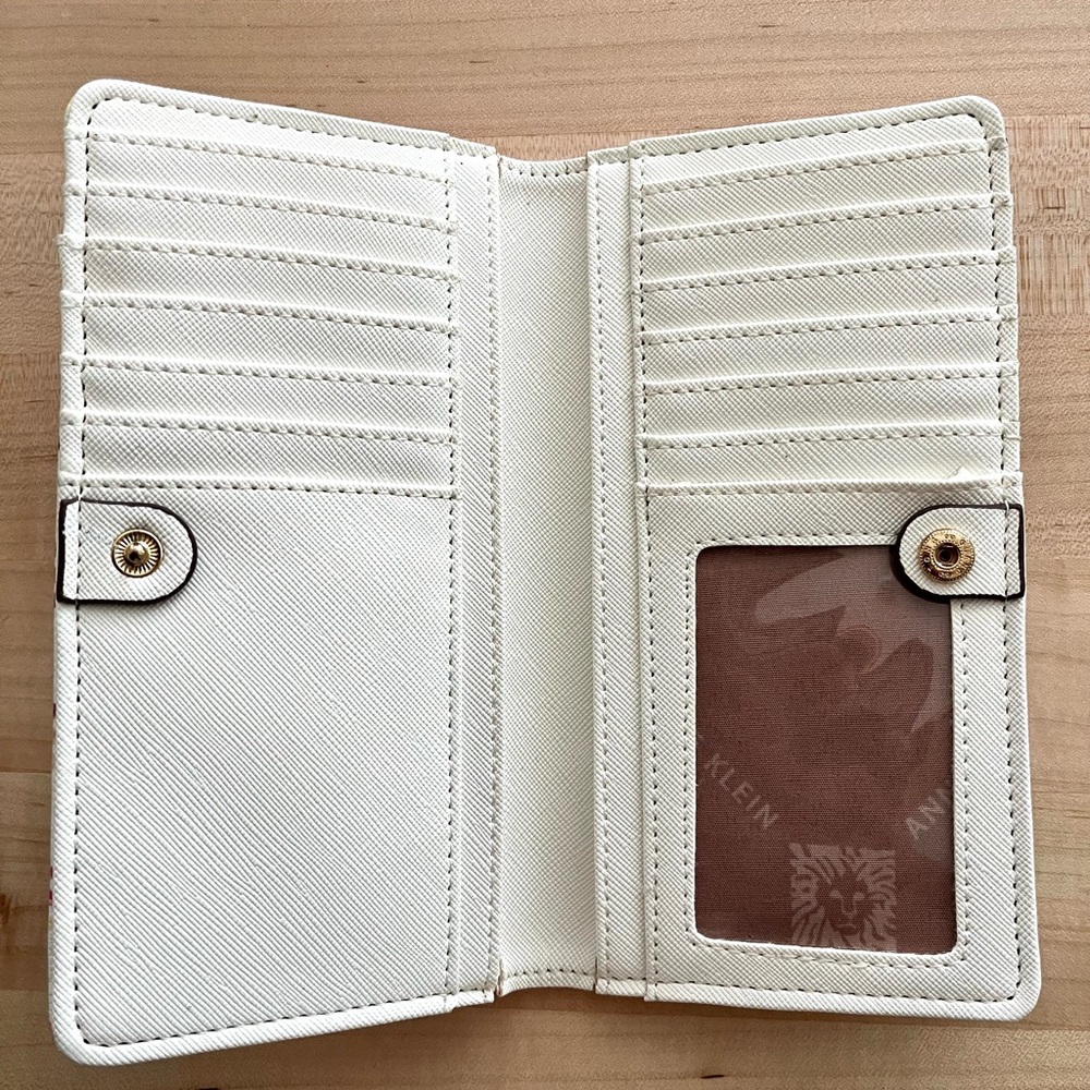 Anne Klein Muted Multicolor Patterned Wallet - image 4